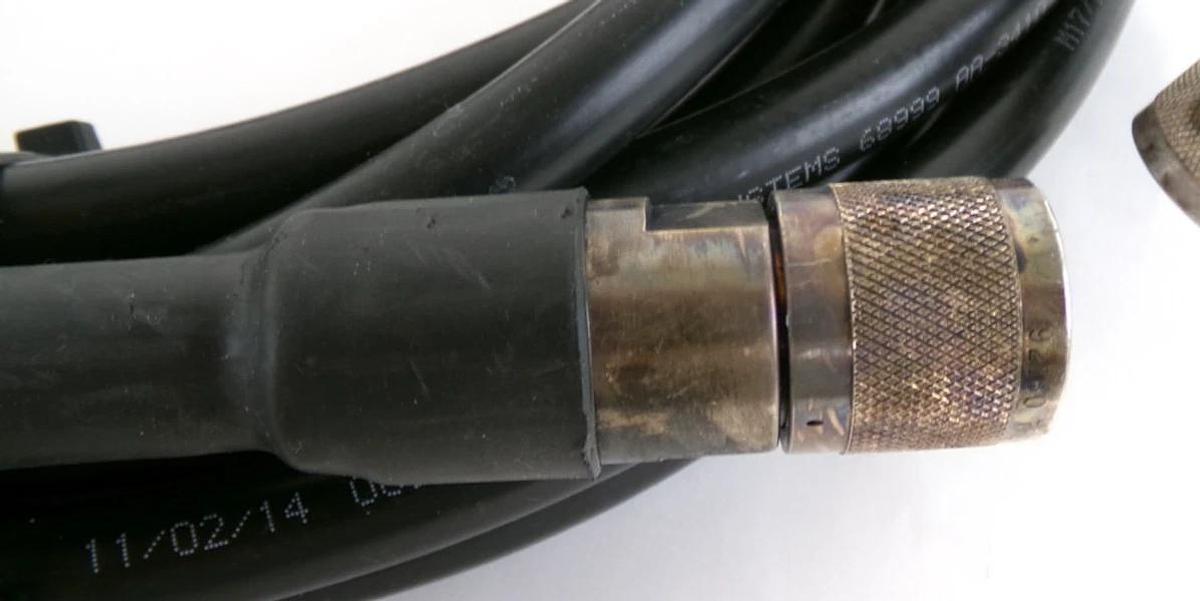 Used AMAT Applied Materials 0190-46115 Coaxial RF Match Network Cable Working