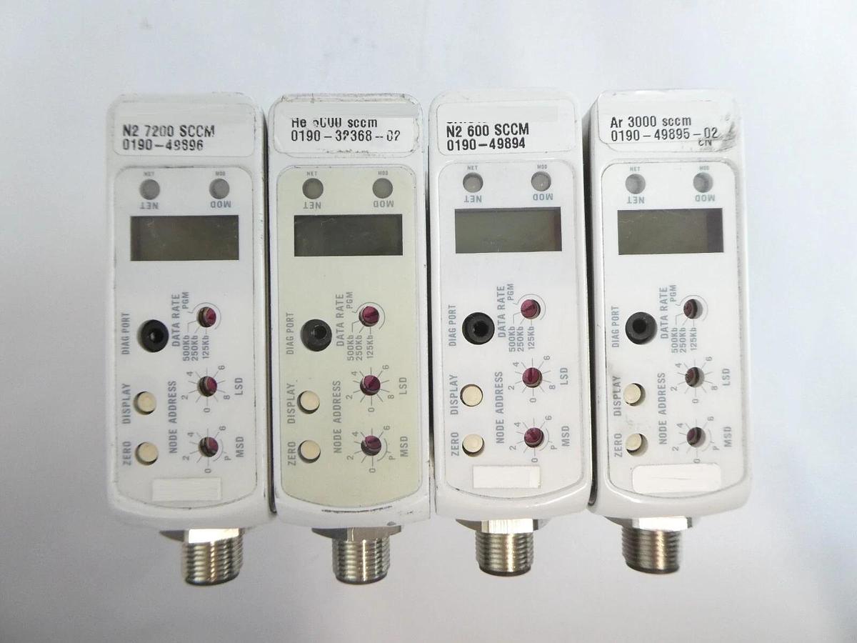 Used Brooks GF125CXXC GF125C Mass Flow Controller MFC Reseller Lot of 11 Working