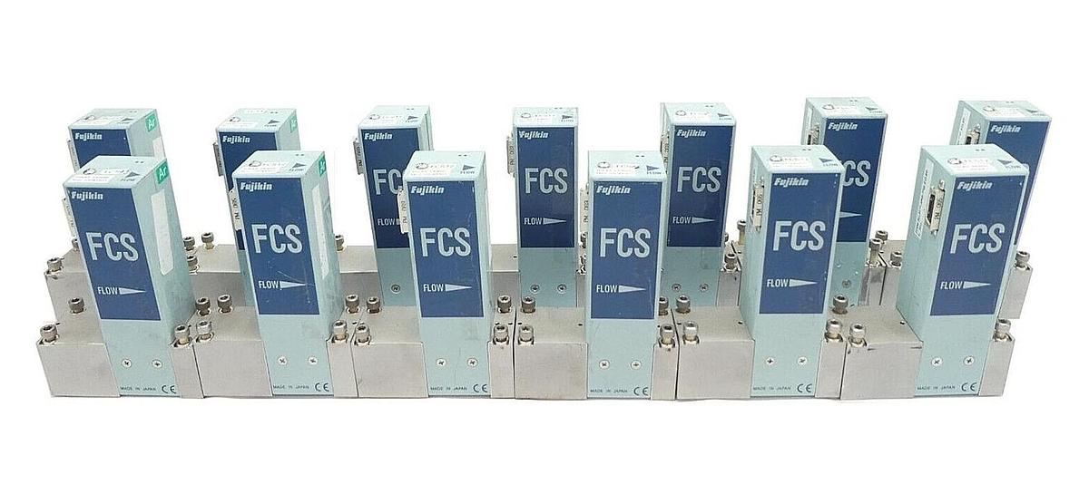 Used Fujikin FCS-4WS-798-F2L#B Mass Flow Controller MFC Reseller Lot of 13 Working