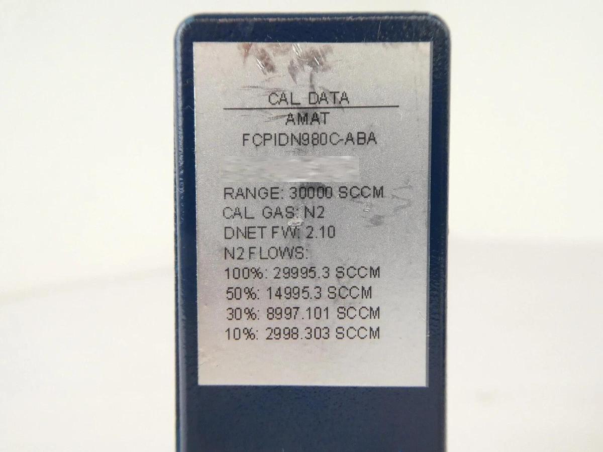 Used Aera FCPIDN980C-ABA Mass Flow Controller MFC Lot of 4 MGMR PI-980 PI-98 Working