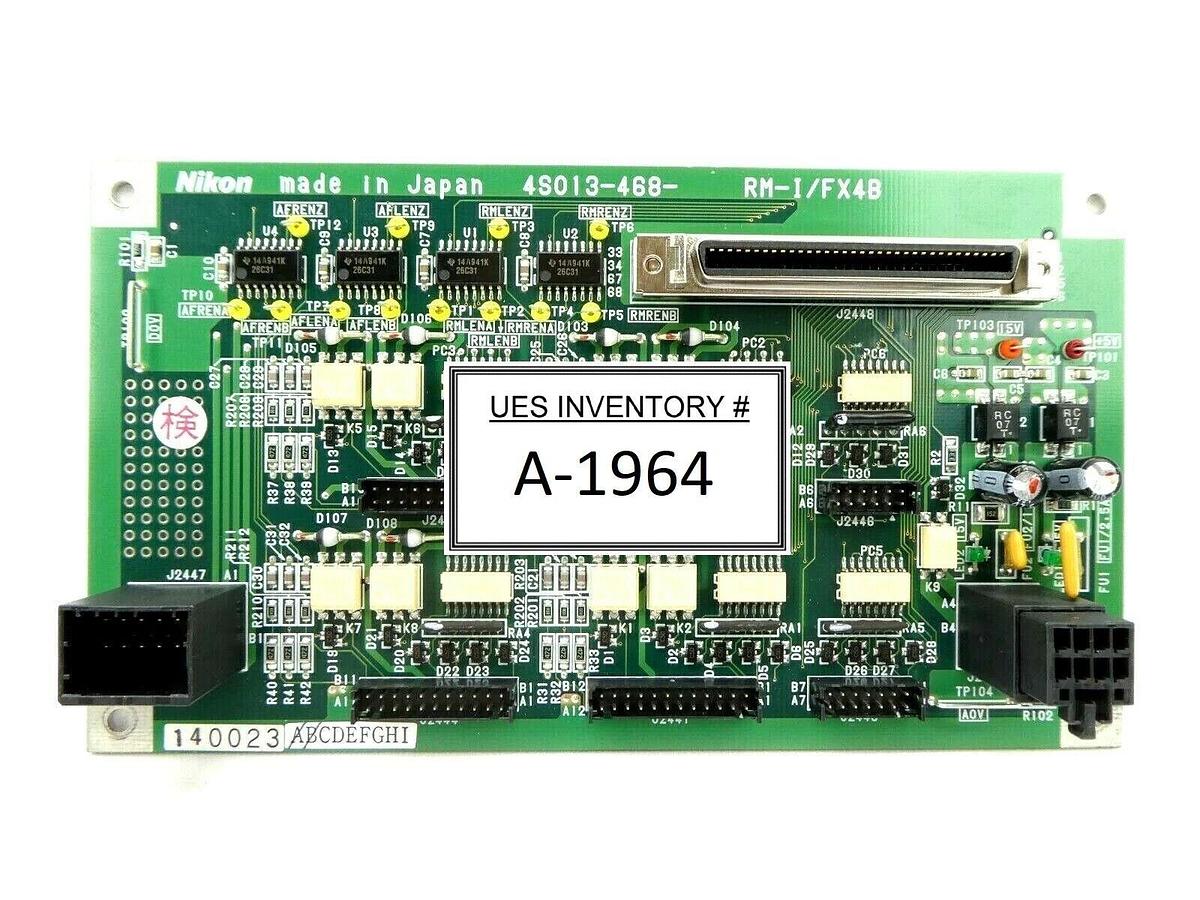 Used Nikon 4S013-468 RM-I/FX4B Board PCB NSR System Working Spare