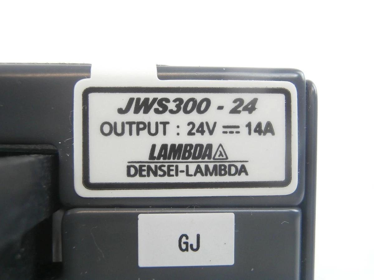Used Densei-Lambda JWS300-24 Power Supply w/Cables TEL Tokyo Electron Lithius Surplus
