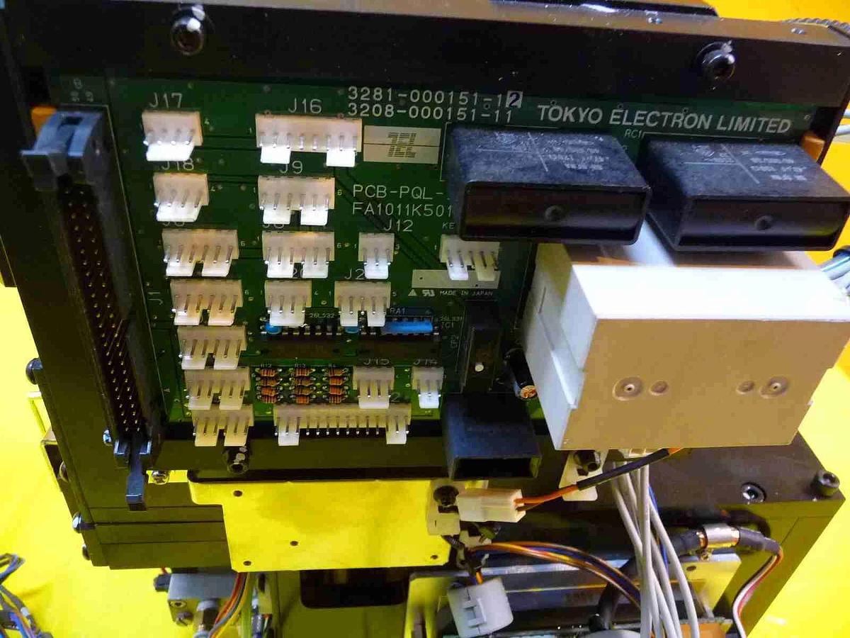 Used TEL Tokyo Electron Drive Assembly PQL-INT PCB 3281-000151 P-8 Working Surplus
