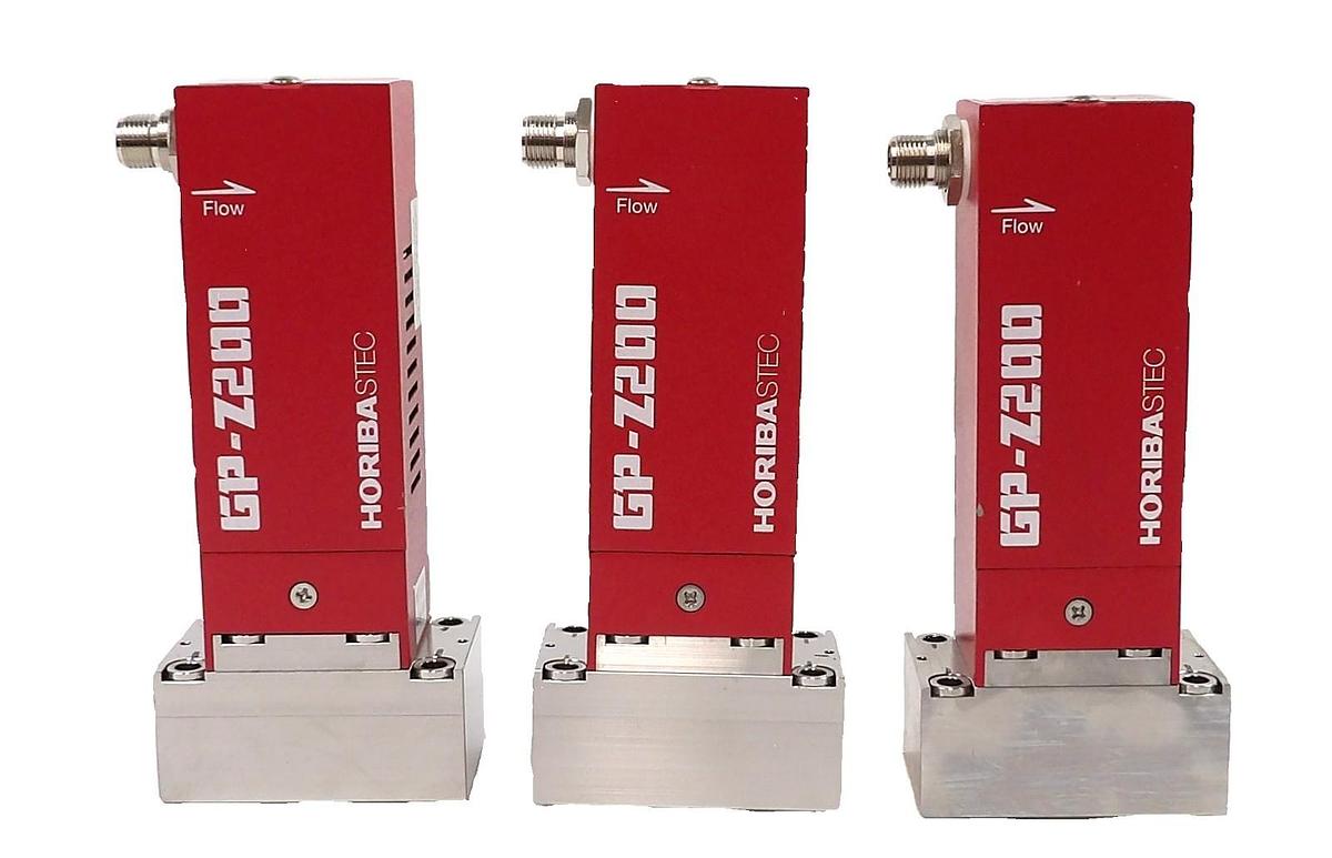 Used Horiba STEC GP-Z204RF-E MFC Mass Flow Controller Lot of 3 Surplus