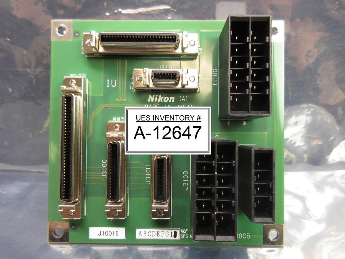Used Nikon 4S013-909 Interface Board PCB IU-X8A-A-R NSR-S620D ArF Immersion Used