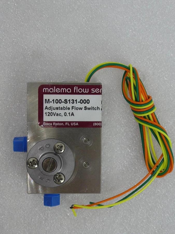 Used Melama M-100-S131-000 Adjustable Flow Switch Reseller Lot of 2 New