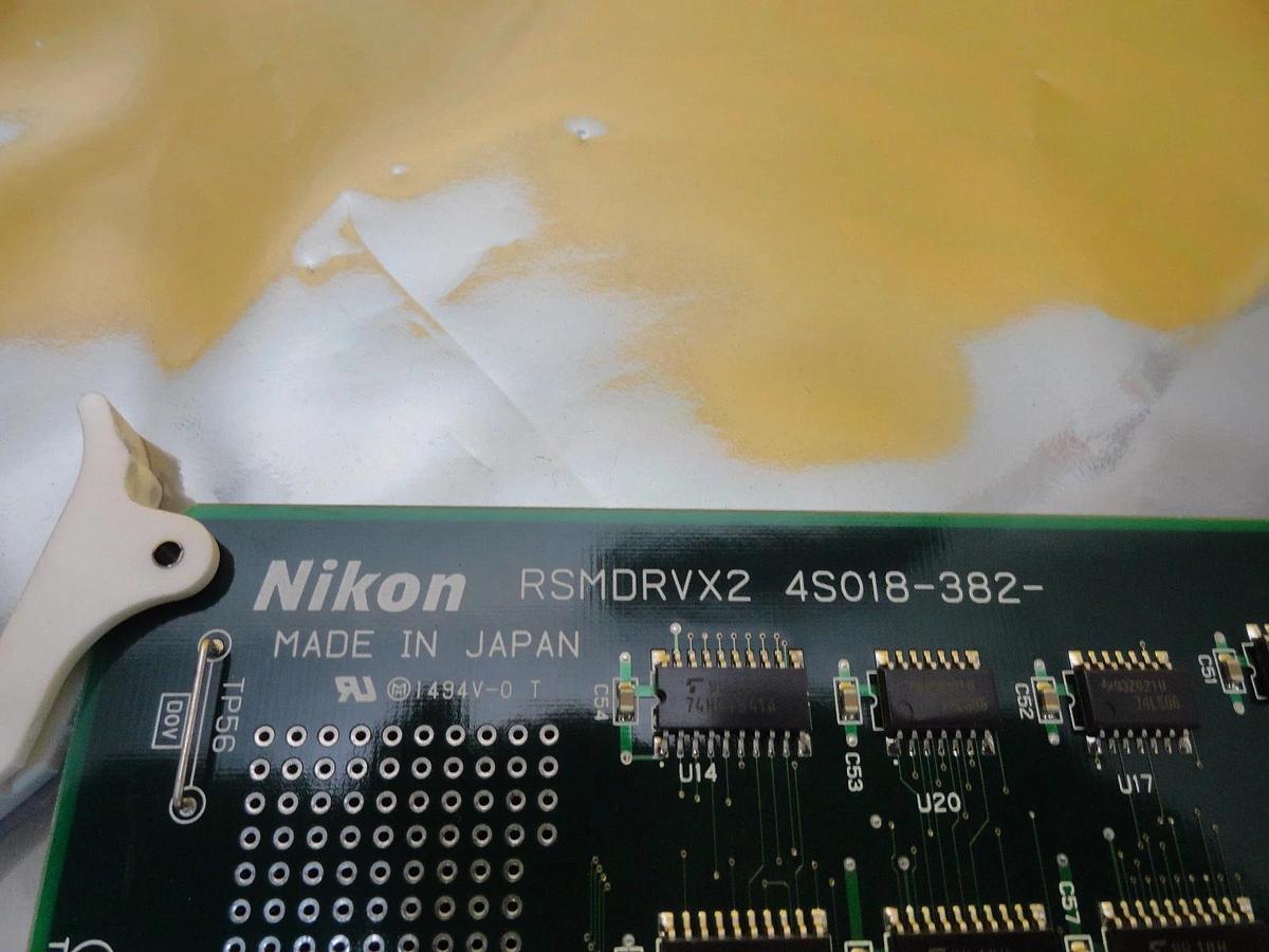 Used Nikon 4S018-382 Relay Control PCB Card RSMDRVX2 NSR-S204B Working Surplus