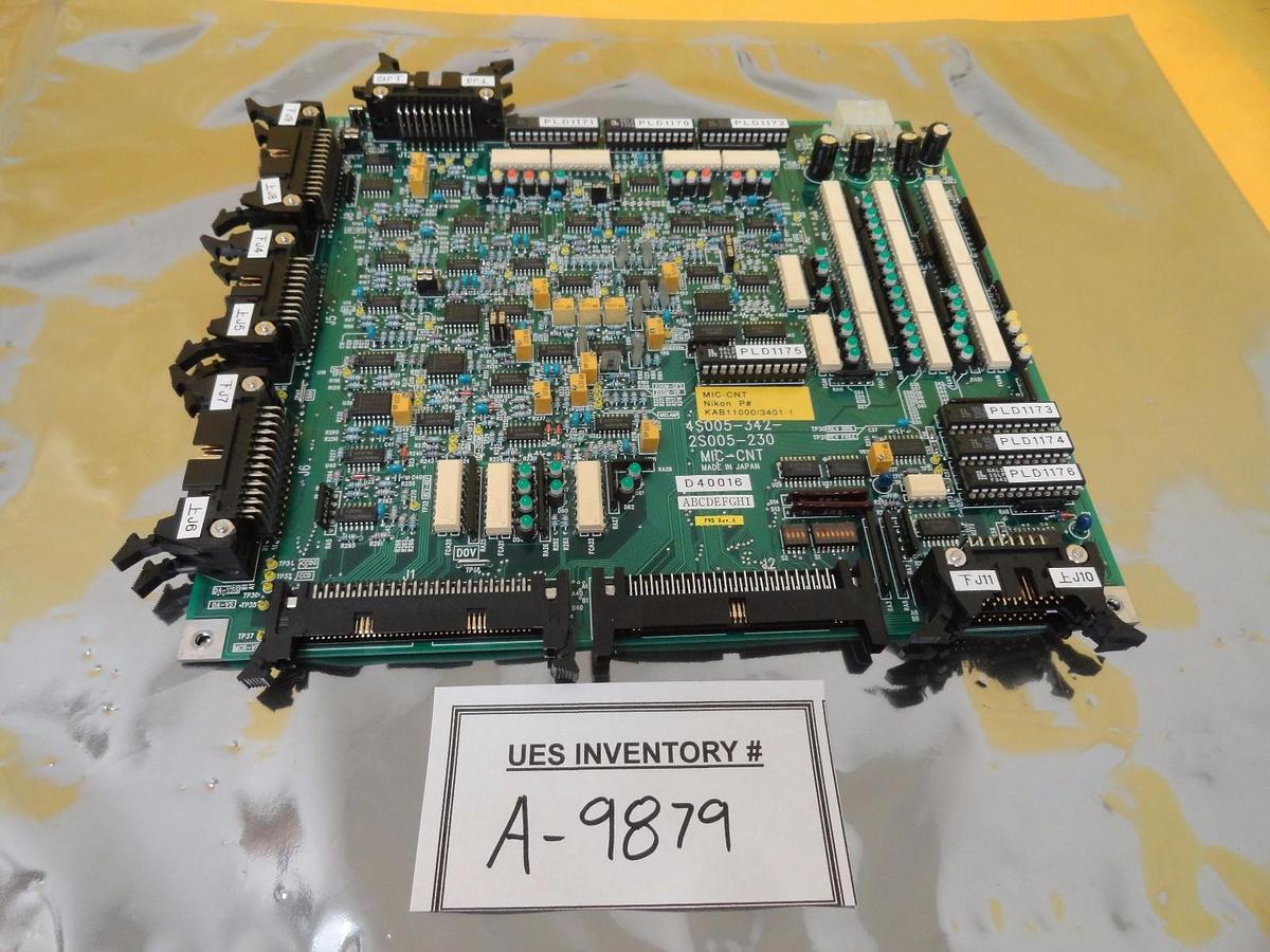 Used Nikon 4S005-342 Interface Board PCB KAB11000/3401-1 Nikon OPTISTATION 7 Used
