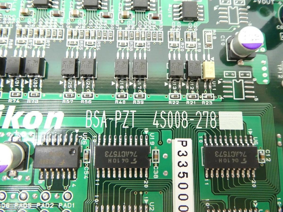 Used Nikon 4S008-278 BSA-PZT PCB Card NSR System Working Spare