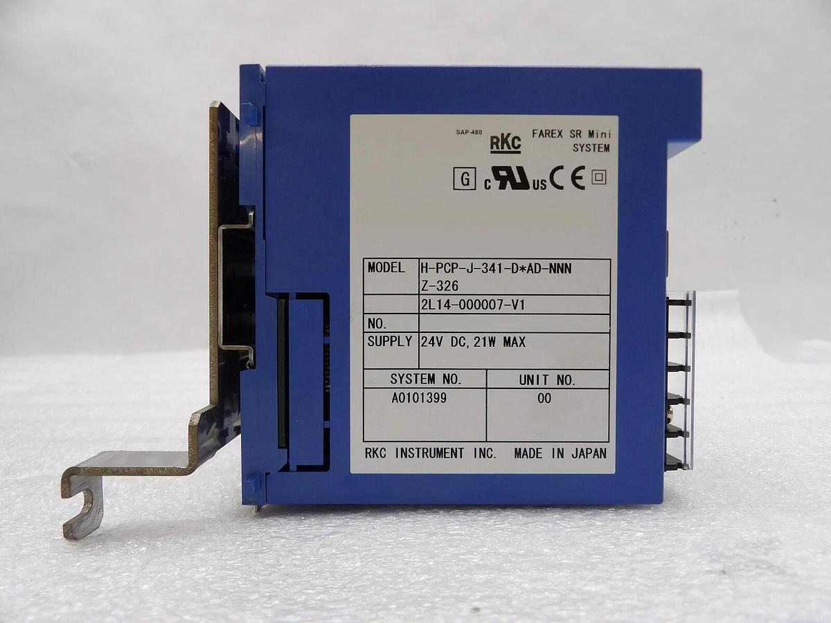 Used RKC FAREX SR Mini System H-PCP-J-341-D*AD-NNN H-TIO-J-F501-8*NN Lot of 6 Working