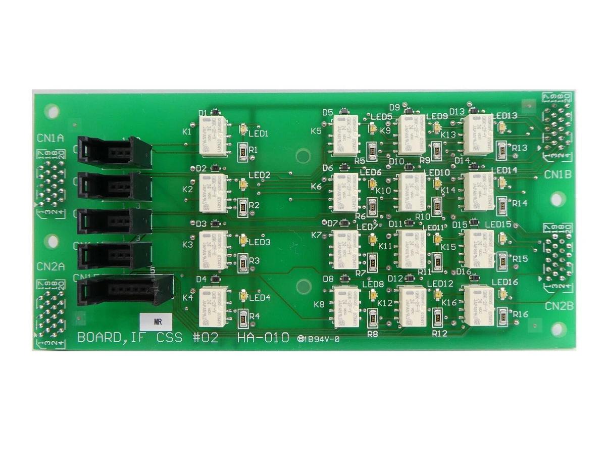 Used TEL Tokyo Electron HA-010 Interface Board PCB IF CSS #02 PHA-010-0 Lithius Spare