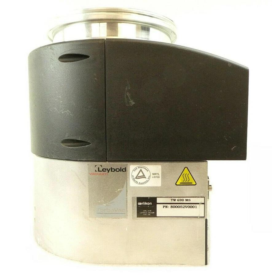 Used TURBOVAC TW 690 MS Leybold 800052V0001 Turbomolecular Pump Turbo Working Surplus
