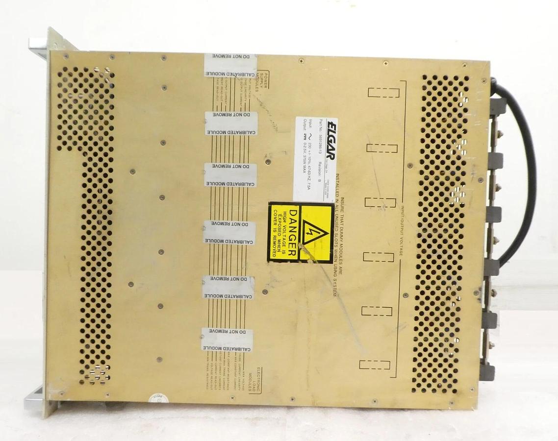 Used Elgar AT8B-01-04-01-02-4477 Programmable DC Power Supply System AT8000B Working