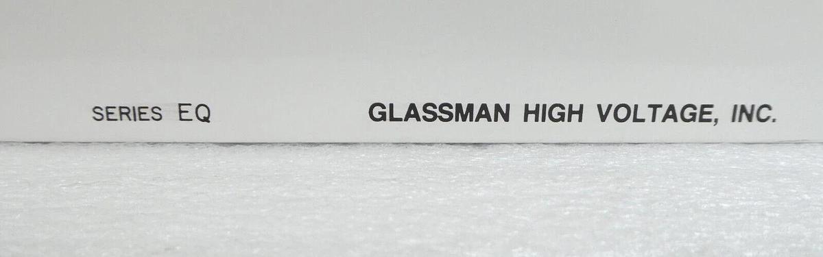 Used Glassman High Voltage PS/EQ015N072G27 Power Supply AMAT Working Surplus
