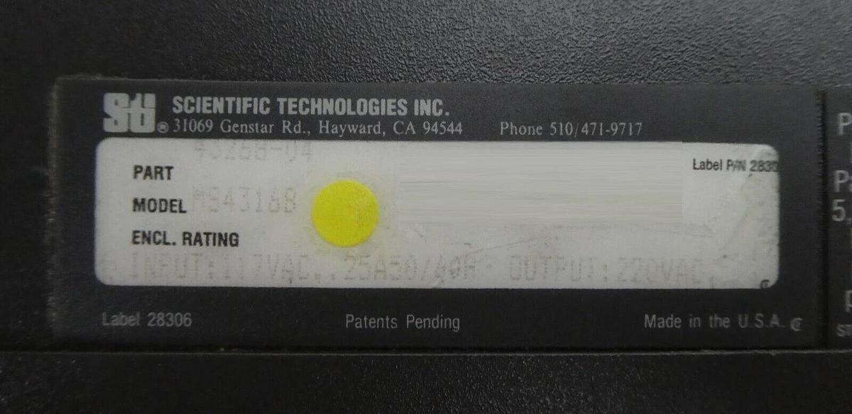 Used Sti Light Curtain Controller MiniSafe FlexSafe Series 4300B Lot of 5 Working