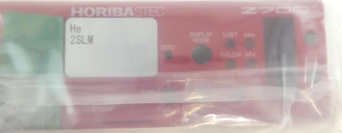 Refurbished Horiba STEC SEC-Z714MGX Mass Flow Controller MFC Z700 2 SLM He Lot of 4 Refurb