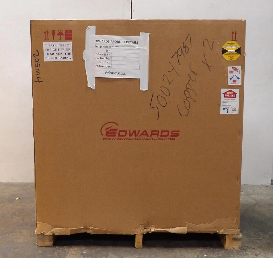 Refurbished iH 1000 Edwards A53352945XS Vacuum Dry Pump iH1000 Manufacturer Refurbished