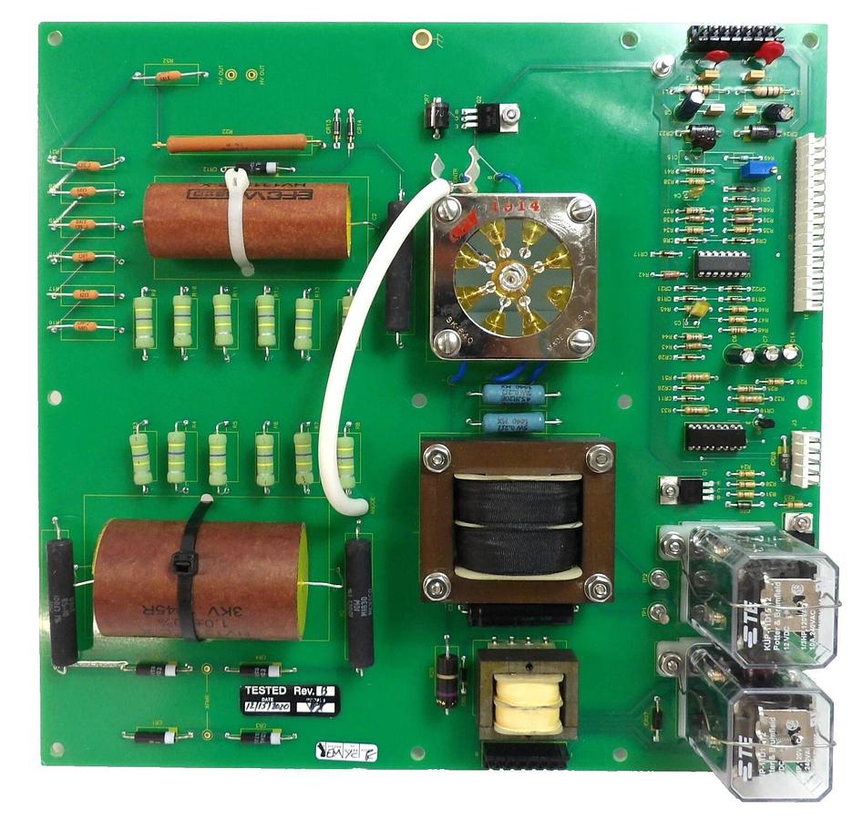Used AMAT Applied Materials E15001930 Suppression Power Supply PCB Varian Working