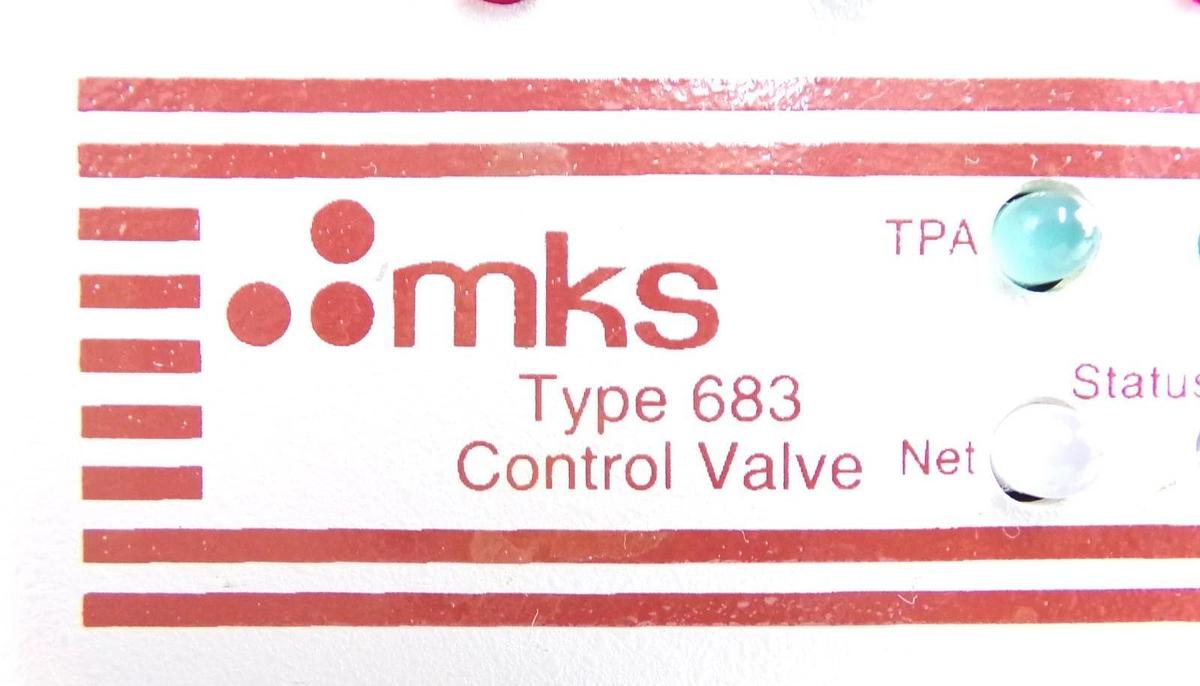 Used MKS Instruments 683B-31931 Exhaust Throttle Control Valve Type 683 Spare