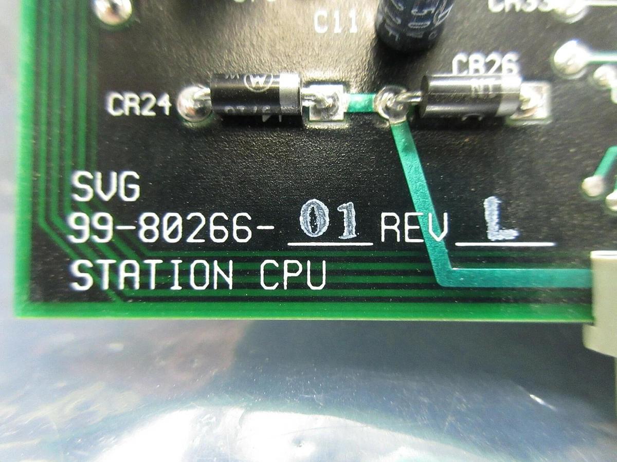 Used SVG Silicon Valley Group 99-80266-01 FTC Station CPU PCB Card Rev. L 90S Used