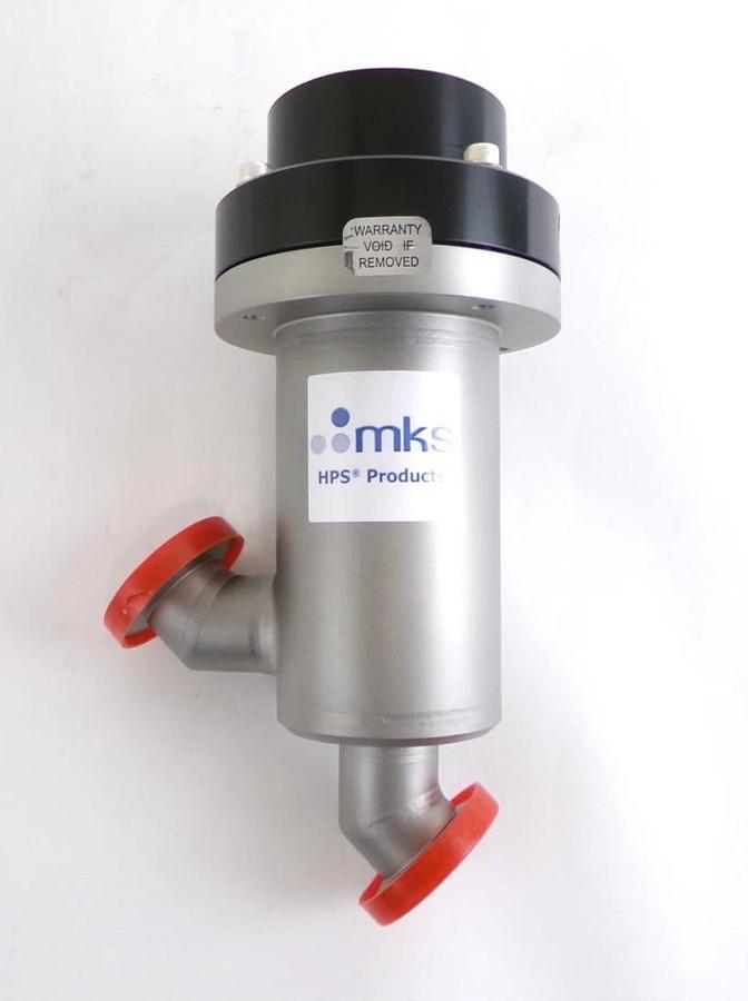 MKS Instruments 162-0025K UHV Angle Valve Reseller Lot of 2 New