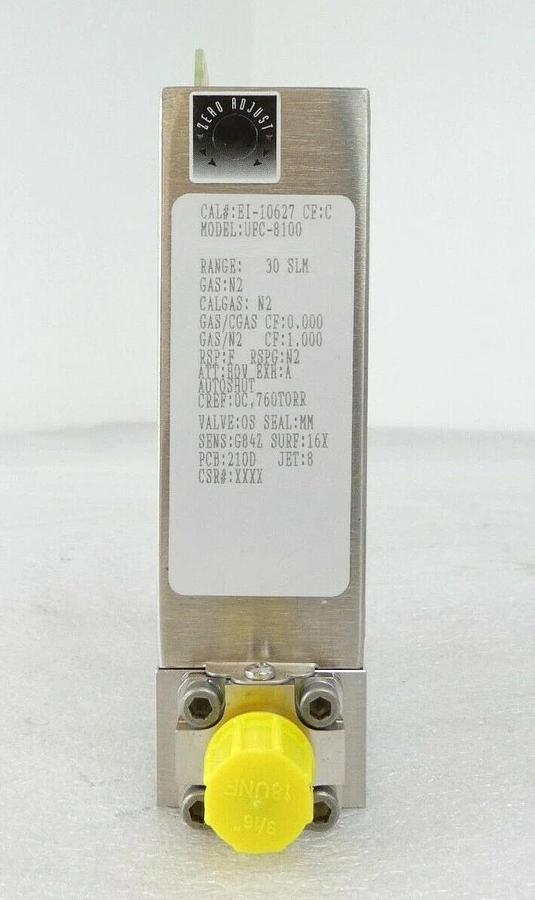 UNIT Instruments UFC-8100 Mass Flow Controller MFC 30SLM N2 Mattson 37100440 New