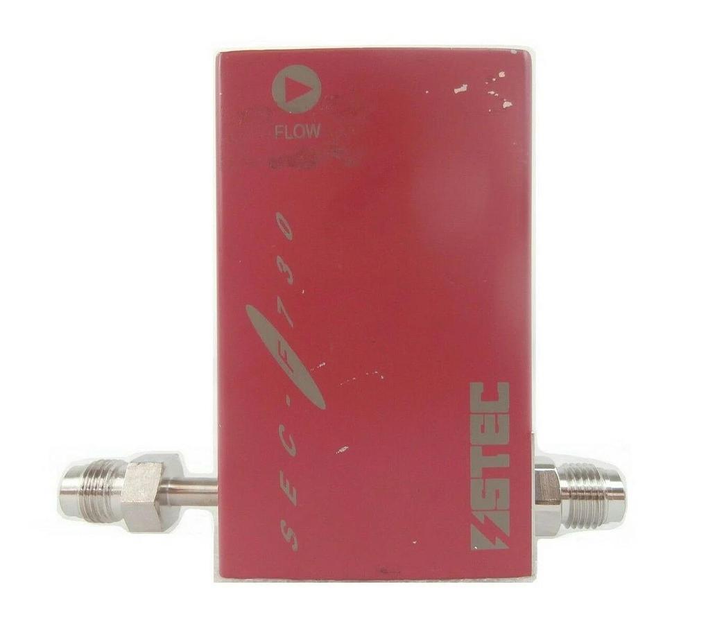 Used STEC SEC-F730M Mass Flow Controller MFC SEC-F730 200 SCCM SiH4 Working Surplus