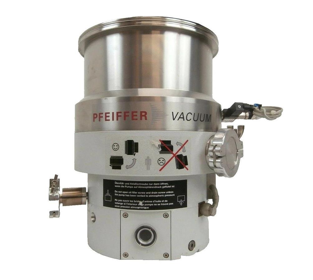 Used TMH 1001 P Pfeiffer PM P03 300 G Turbo Pump 101621 hr Tested Working for Rebuild