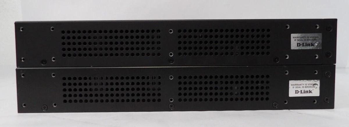 Used D-Link DGS-3120-24PC 24-Port Switch xStack AMAT 0190-44256 Lot of 2 Working