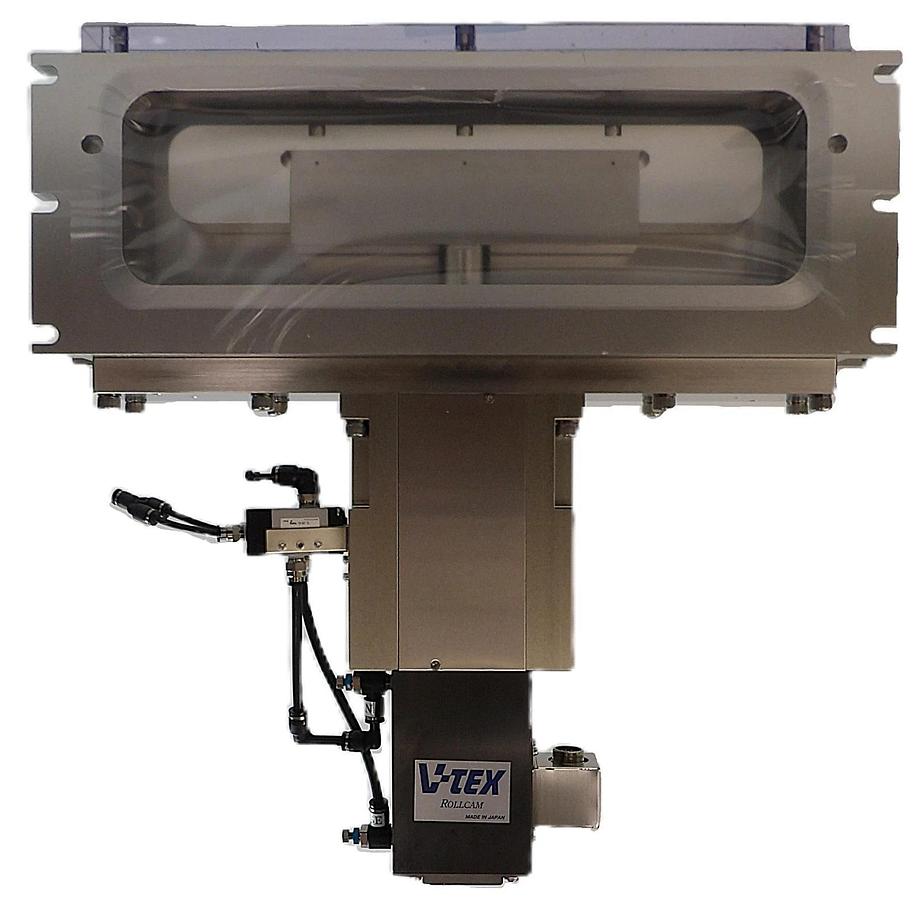 Used V-Tex 324x38 Pneumatic Slit Valve ROLLCAM TEL CX80-004097-14 Cleaned Working