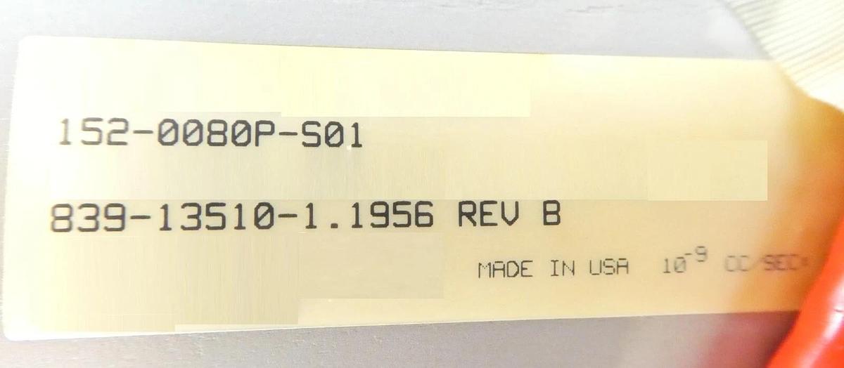 Used MKS Instruments 152-0080P-S01 UHV Angle Valve Lam Research 839-13510-1 Working