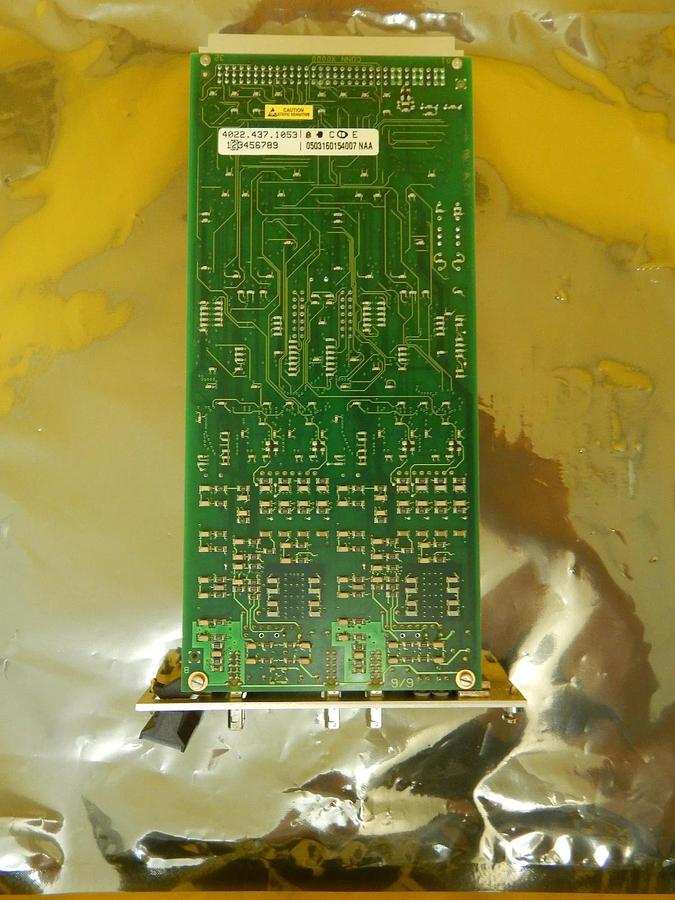 Used ASML 4022.437.1053 2-Channel Processor Board PCB Card Used Working