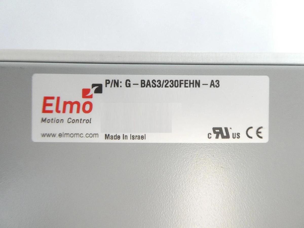 Used Elmo Motion G-BAS3/230FEHN-A3 Servo Drive Module Working Surplus