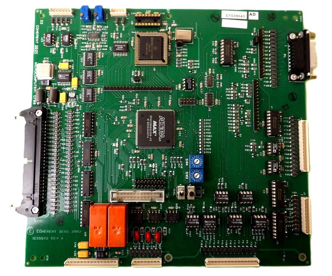 Used Coherent Deos 1039042 Microcomputer Q700 PCB Assembly C1039043 GEM-Q400 Working