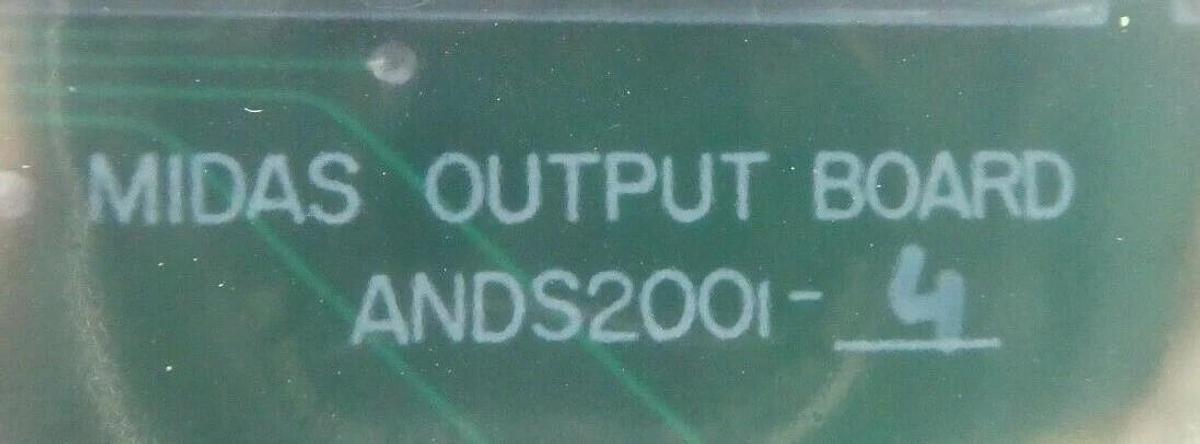 Analogic D4-8624 Midas Output PCB ANDS2001-4 Varian VSEA 10-8624-004 New Surplus