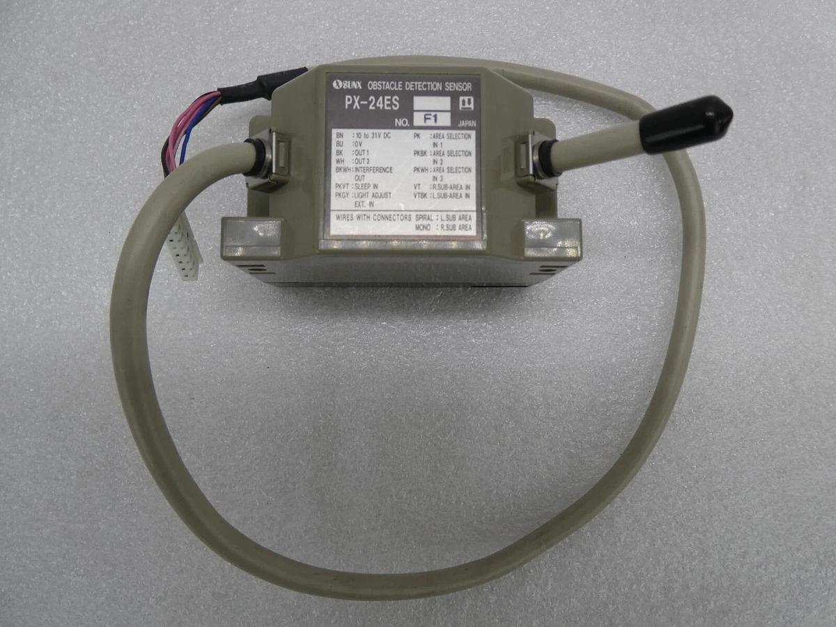 Used Sunx PX-24ES Obstacle Detection Sensor Reseller Lot of 18 Working Surplus