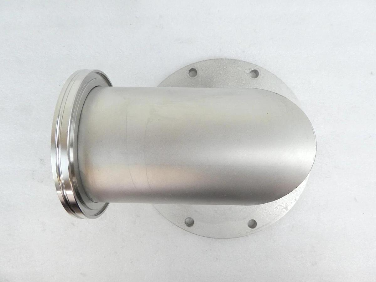 Used Novellus Systems 60-00099-00 UHV 90° Right Angle ISO100 Vacuum Flange Working