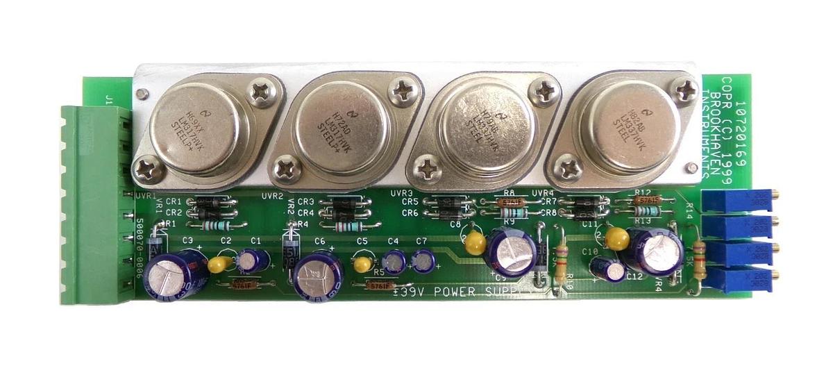 Used Brookhaven Instruments 10720169 39V Power Supply PCB SCANMASTER II Working
