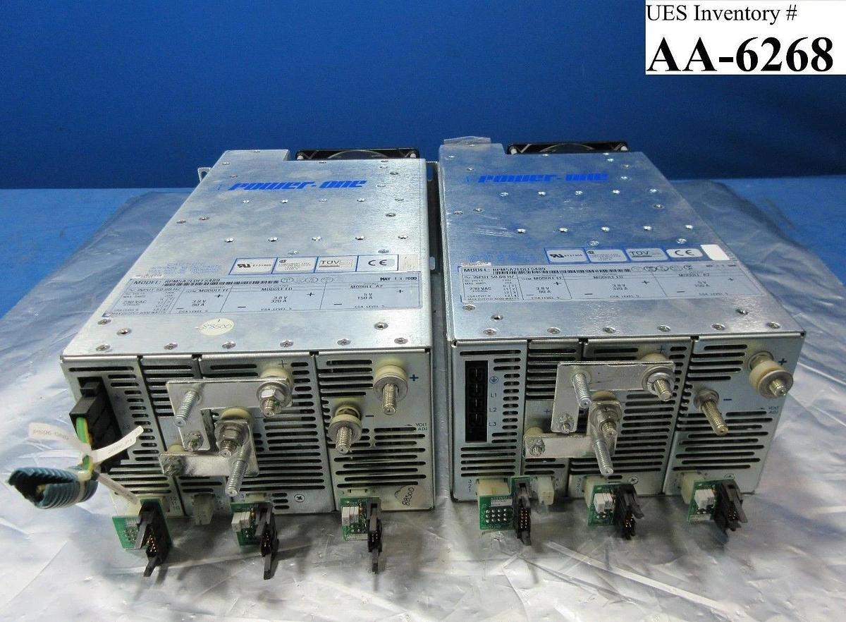 Used Power-One 405-349-00A (489) Power Supply RPM5A2EDEFS489 Lot of 2 Used Working