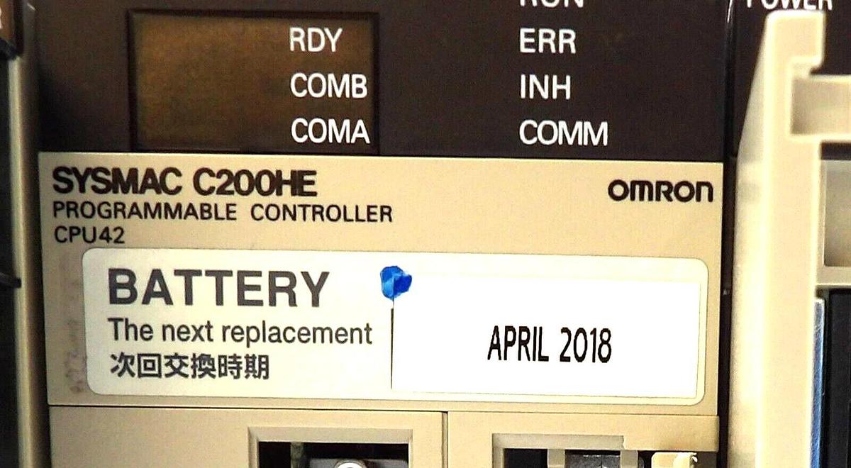 Used Omron C200HE Programmable Logic Controller SYSMAC Reseller Lot of 6 Working