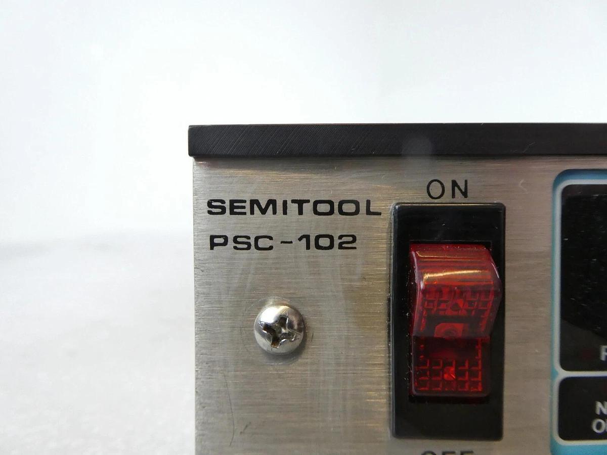 Used Semitool PSC-102 Spin Rinse Dryer Controller Module W/key Working Surplus