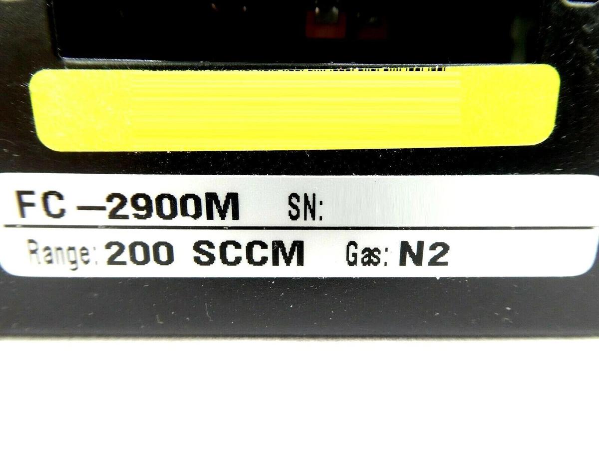 Used Tylan FC-2900M Mass Flow Controller MFC 200 SCCM N2 2900 Series Working Surplus