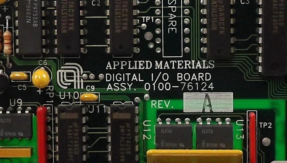 Used AMAT Applied Materials 0100-76124 Digital I/O PCB Card Reseller Lot of 4 Spare