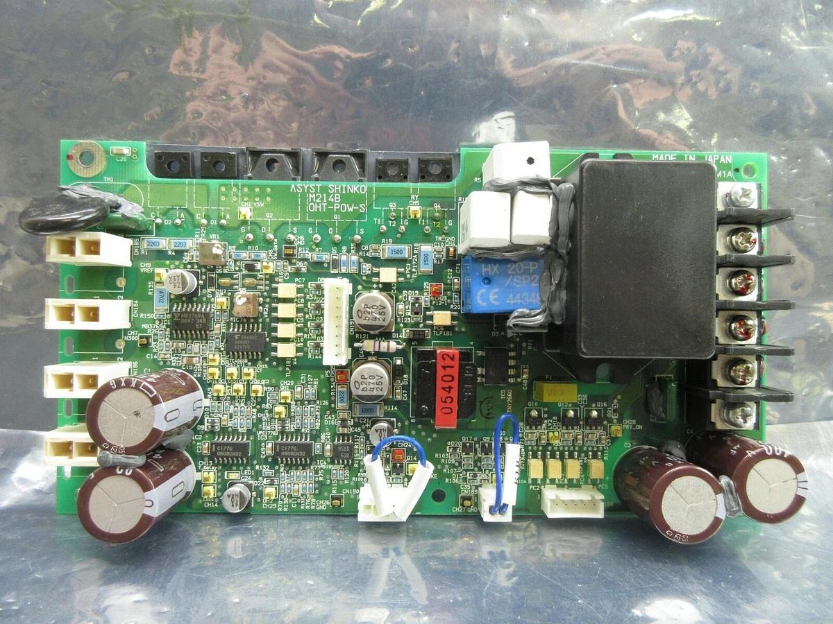 Used Asyst Shinko HASSYC812000 Power Supply Board PCB OHT-POW-S VHT5-1-1 OHV Used