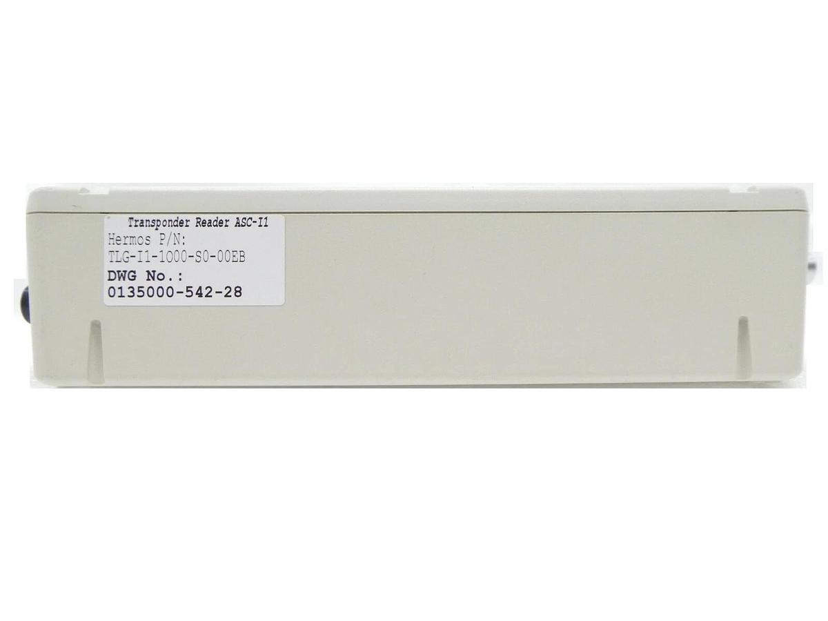 Used Hermos TLG-I1-1000-S0-00EB Transponder Reader ASC-I1 TLG-RS232 Working Spare