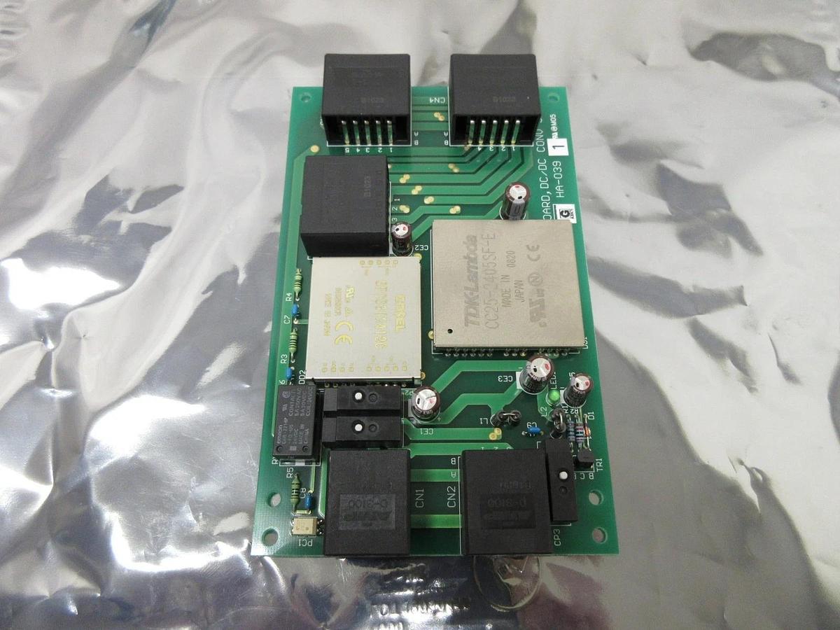 Used TEL Tokyo Electron HA-039 Board, DC/DC CONV SWC PCB ACT12-300 Used Working