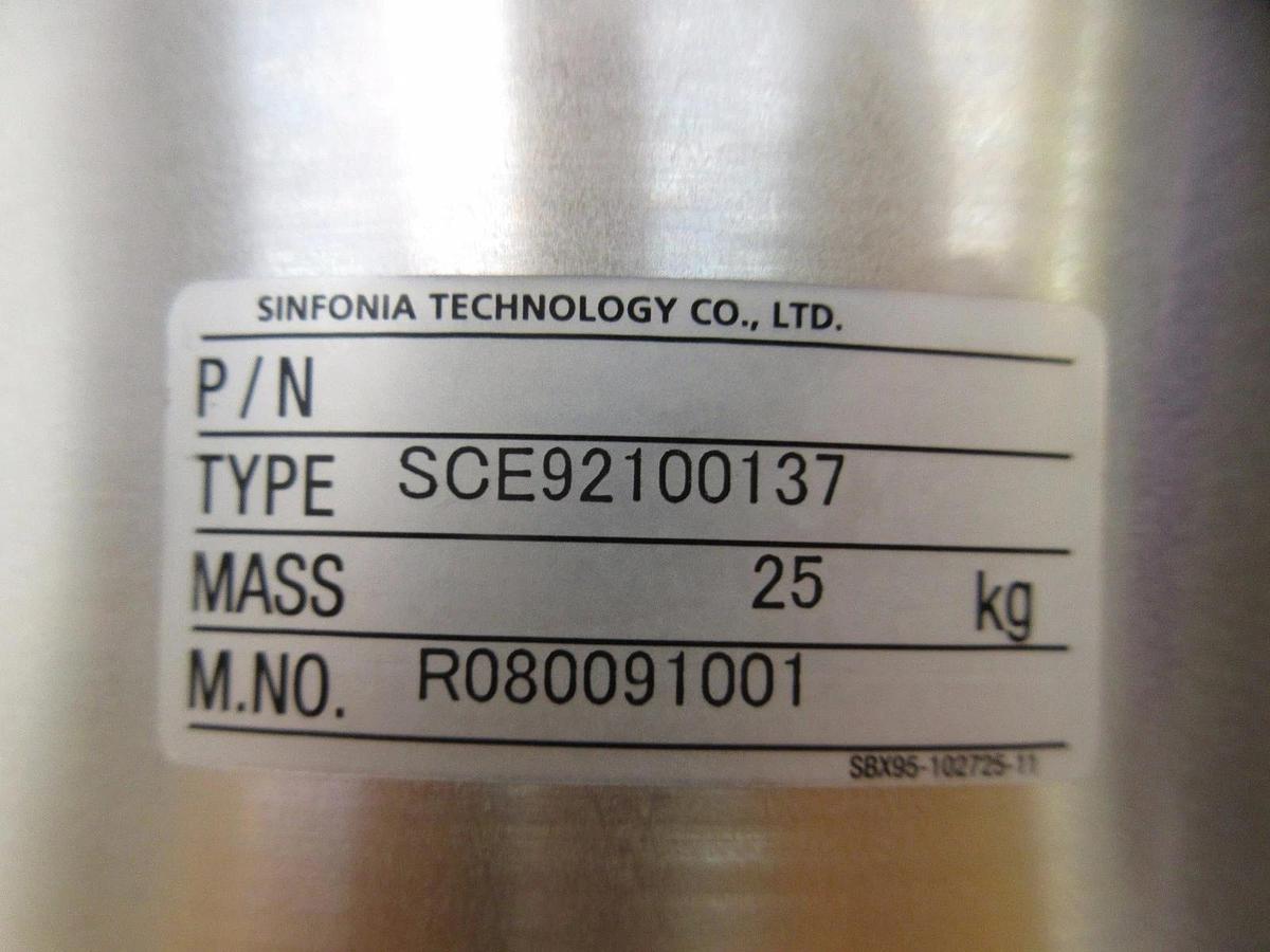 Used Sinfonia Technology SCE92100137 Wafer Robot TEL Tokyo Electron T-3044SS Working