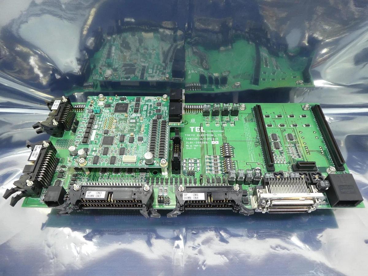 Used TEL Tokyo Electron 2L81-050105-23 Processor PCB TAB22R-2/TIPC2-R Working Surplus