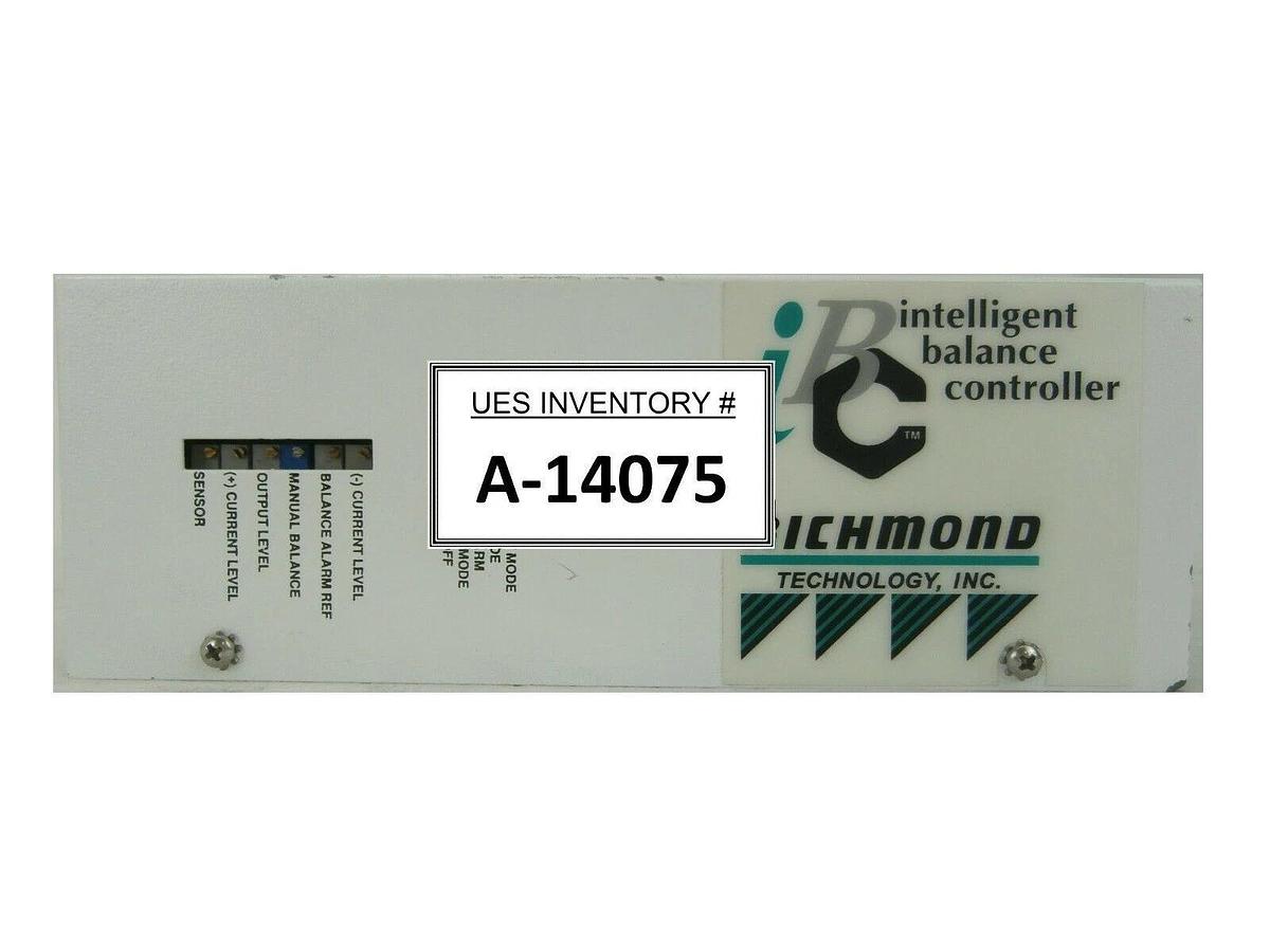 Used Richmond Technology 4007440 IBC Intelligent Balance Controller IBC20-1 Working