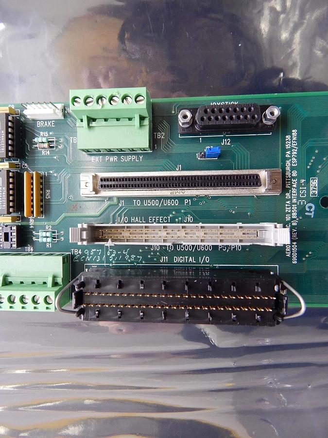 Used Aerotech 690D1504 BB501 Interface Board PCB ESP792/EFN188 KLA-Tencor AIT I Used